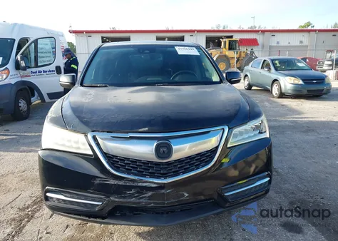 2016 Acura Mdx Technology Acurawatch Plus Packages/Technology Package z USA, uszkodzony, nr VIN 5FRYD4H48GB017922